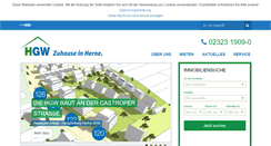 Desktop Screenshot of hgw-herne.de